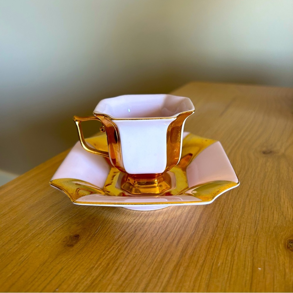 Demitasse Cup and Saucer made by H & C